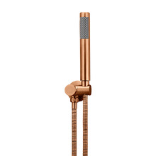 Round Single Function Hand-held Shower on Adjustable Bracket